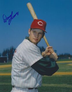 Autographed DARREL CHANEY 8x10 Cincinnati Reds Photo