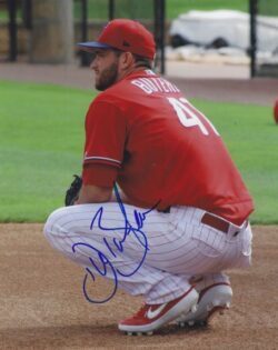AUTOGRAPHED DREW BUTERA 8X10 Philadelphia Phillies Photo