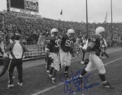 Autographed JEFF HARTINGS "2x All American" 8X10 Penn State Photo