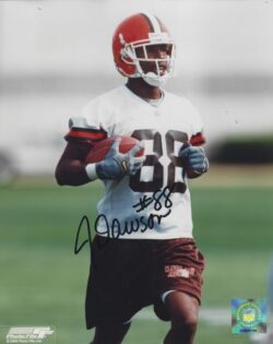 Autographed JAJUAN DAWSON Cleveland Browns 8x10 Photo