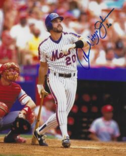AUTOGRAPHED HOWARD JOHNSON 8X10 New York Mets photo