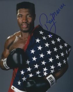 Autographed RAY MERCER 8X10 Boxing Photo