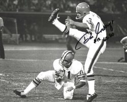 Autographed DON COCKROFT 8X10 Cleveland Browns Photo