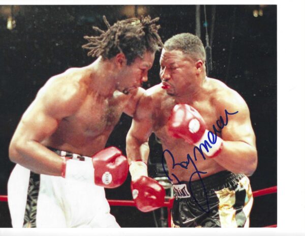 Autographed RAY MERCER 8X10 Boxing Photo