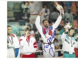 Autographed RAY MERCER 8X10 Boxing Photo