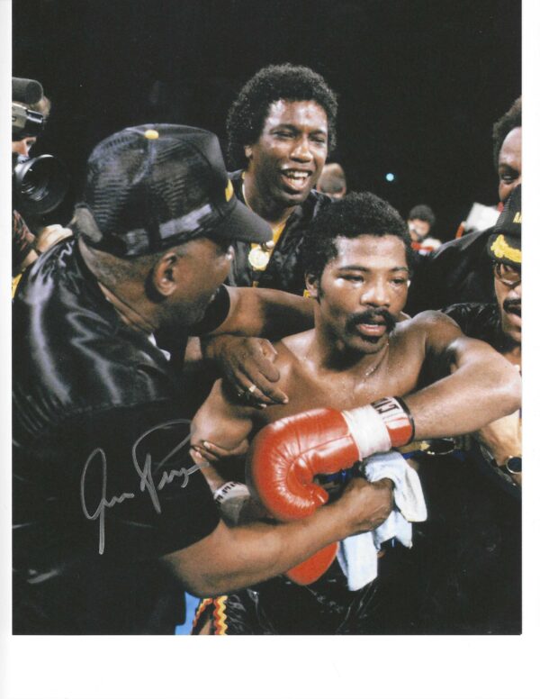 Autographed AARON PRYOR 8X10 Boxing Photo