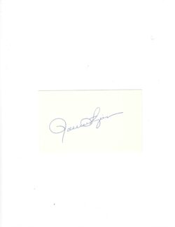 AUTOGRAPHED SIGNED ROLLIE FINGERS HOF 3x5 Index card