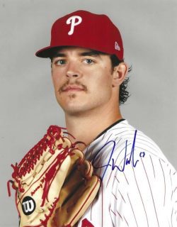 Autographed  JEREMY WALKER 8X10 Philadelphia Phillies Photo