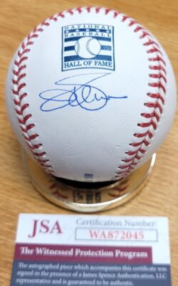 Autographed JIM PALMER HOF Logo Official Rawlings Major League Baseball JSA