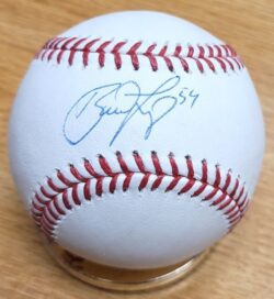 Autographed BRAD LIDGE Official Major League Baseball
