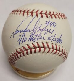 Autographed TOMMY GREENE "No Hitter 5/23/91" Official Major League Baseball