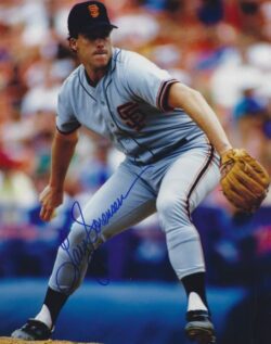AUTOGRAPHED LARY SORENSEN 8x10 San Francisco Giants Photo