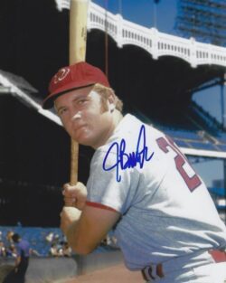 AUTOGRAPHED JEFF BURROUGHS 8X10 Washington Senators Photo