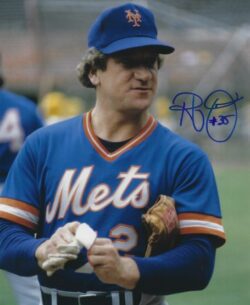 AUTOGRAPHED RANDY JONES 8x10 New York Mets photo