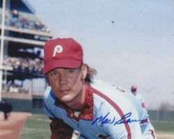 AUTOGRAPHED MAC SCARCE 8x10 Philadelphia Phillies Photo