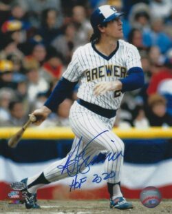 Autographed TED SIMMONS "HOF 2020" 8x10 Milwaukee Brewers 8X10 photo