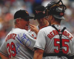AUTOGRAPHED RICK KRANITZ 8x10 Baltimore Orioles Photo
