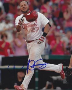 AUTOGRAPHED JHONNY PERALTA 8X10 St. Louis Cardinals photo