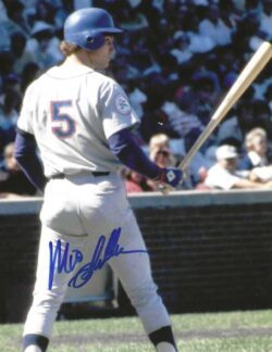 AUTOGRAPHED MIKE PHILLIPS 8x10 New York Mets photo