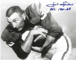 Autographed  JACK SPIKES 8X10 Buffalo Bills Photo