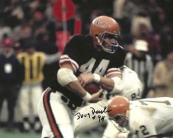 Autographed  DOUG DRESSLER  8X10 Cincinnati Bengals Photo