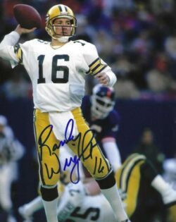 Autographed RANDY WRIGHT 8x10 Green Bay Packers Photo