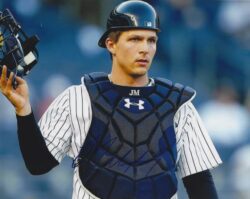 Autographed JOHN RYAN MURPHY 8X10 New York Yankees Photo