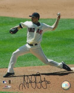 AUTOGRAPHED AARON LAFFEY 8x10 Cleveland Indians Photo