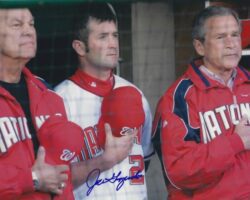 AUTOGRAPHED JOE GRZENDA 8X10 Washington Nationals photo