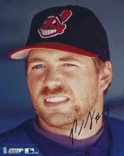 AUTOGRAPHED  PAUL SHUEY 8X10 Cleveland Indians Photo
