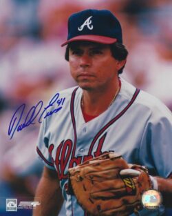 AUTOGRAPHED DARRELL EVANS 8X10 Atlanta Braves Photo