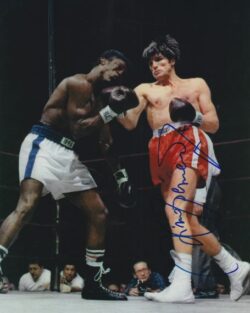 Autographed NINO BENVENUTI 8X10 Boxing photo
