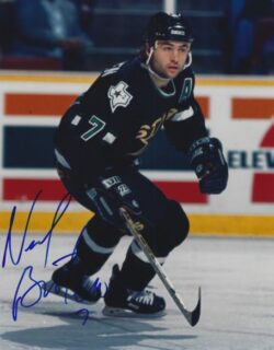 Autographed NEAL BROTEN 8x10 Dallas Stars Photo