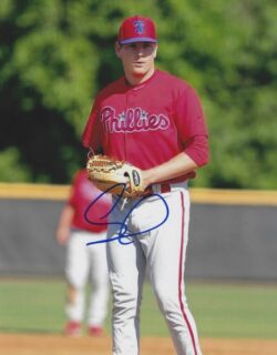 AUTOGRAPHED SPENCER HOWARD 8X10 Philadelphia Phillies Photo