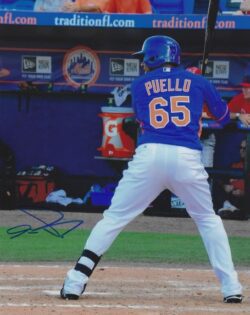 AUTOGRAPHED CESAR PUELLO 8x10 New York Mets photo