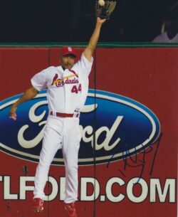 AUTOGRAPHED RANDY WINN St. Louis Cardinals Photo