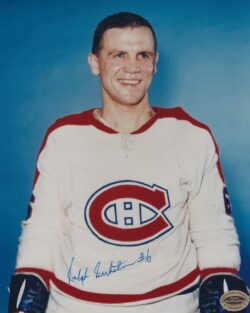 Autographed RALPH BACKSTROM 8X10 Montreal Canadiens Photo