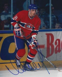 Autographed VLADIMIR MALAKHOV 8X10 Montreal Canadiens Photo