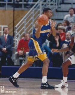 AUTOGRAPHED BILLY OWENS 8x10 Golden State Warriors