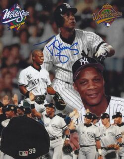 AUTOGRAPHED DARRYL STRAWBERRY 8X10 New York Yankees photo