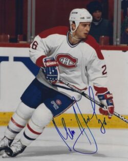 Autographed MARTIN RUCINSKY 8X10 Montreal Canadiens Photo
