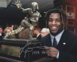 Autographed RICKY WILLIAMS 8X10 University of Texas photo