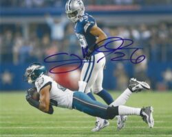 Autographed CARY WILLIAMS 8X10 Philadelphia Eagles Photo