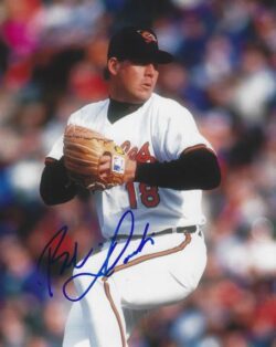 AUTOGRAPHED  BOB MILACKI 8X10 Baltimore Orioles Photo