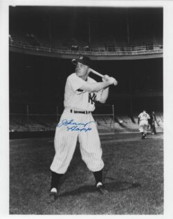 AUTOGRAPHED JOHNNY HOPP 8X10 New York Yankees photo