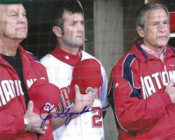 AUTOGRAPHED JOE GRZENDA 8X10 Washington Nationals photo