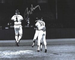 AUTOGRAPHED RON HASSEY 8x10 Cleveland Indians Photo