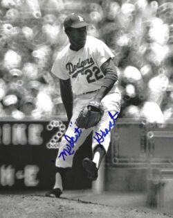 AUTOGRAPHED JIM MUDCAT GRANT 8x10 Los Angeles Dodgers photo
