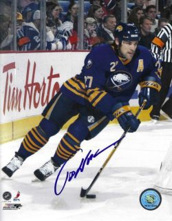 Autographed TEPPO NUMMINEN 8x10 Buffalo Sabres Photo