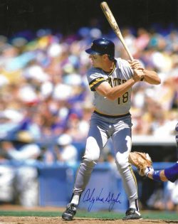 Autographed ANDY VAN SLYKE 8x10 Pittsburgh Pirates Photo